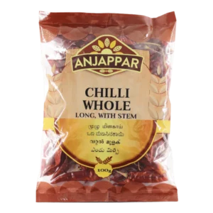 Anjappar Whole Red Chili 100g