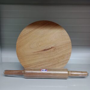 Wooden Chakla & Belan Set